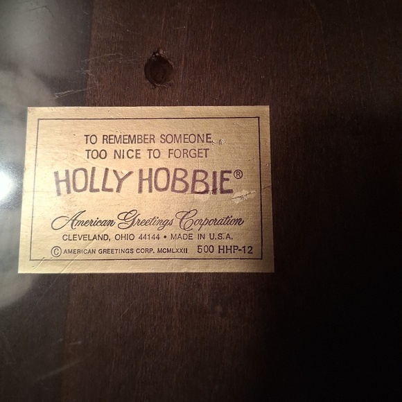 Vintage Holly Hobbie Picture - Picture 3 of 5